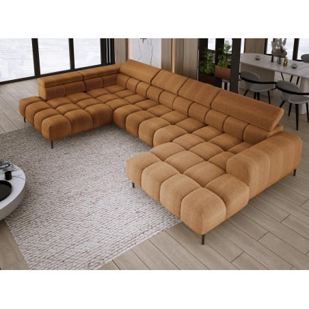 Narożnik PLAZA XL Lewostronny Tkanina EDEN 10 WERSAL