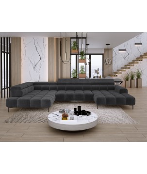 Narożnik PLAZA XL Lewostronny Tkanina EDEN 21 WERSAL