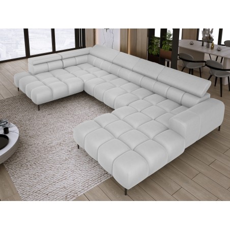 Narożnik PLAZA XL Lewostronny Tkanina SOLAR 80 WERSAL