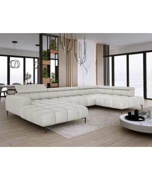 Narożnik PLAZA XL Prawostronny Tkanina SOLAR 01 WERSAL