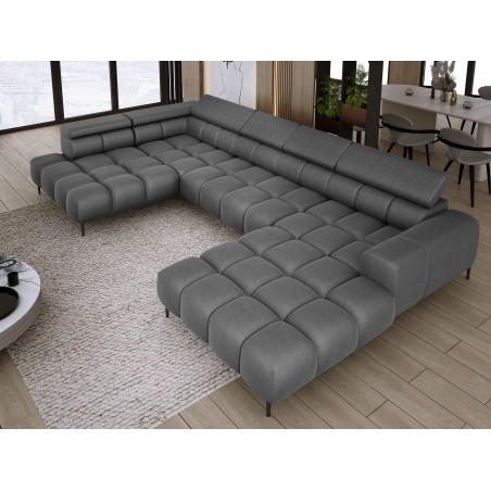 Narożnik PLAZA XL Lewostronny Tkanina SOLAR 96 WERSAL