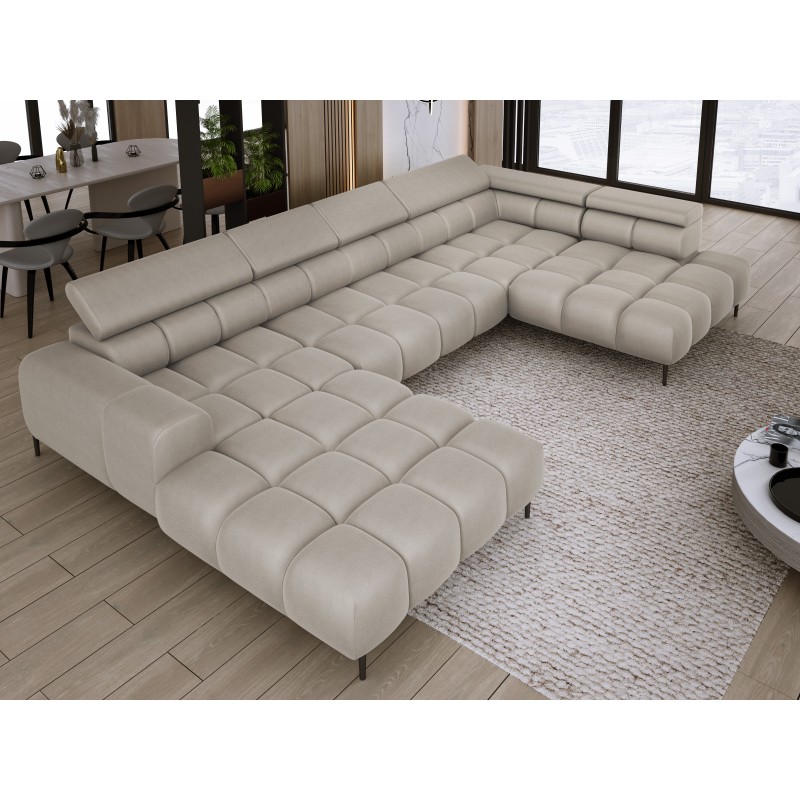 Narożnik PLAZA XL Prawostronny Tkanina SOLAR 16 WERSAL