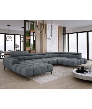 Narożnik PLAZA XL Prawostronny Tkanina CLOUD 97 WERSAL