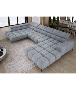 Narożnik PLAZA XL Lewostronny Tkanina CLOUD 82 WERSAL