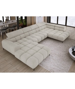 Narożnik PLAZA XL Prawostronny Tkanina CLOUD 03 WERSAL