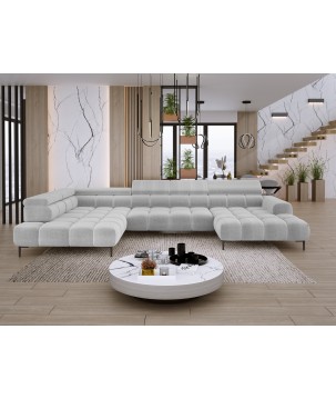 Narożnik PLAZA XL Lewostronny Tkanina EDEN 17 WERSAL