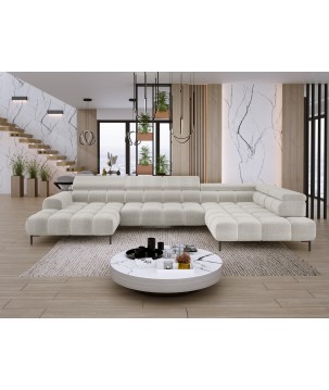 Narożnik PLAZA XL Prawostronny Tkanina EDEN 01 WERSAL