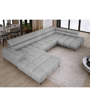 Narożnik PLAZA XL Prawostronny Tkanina APHRODITE 19 WERSAL