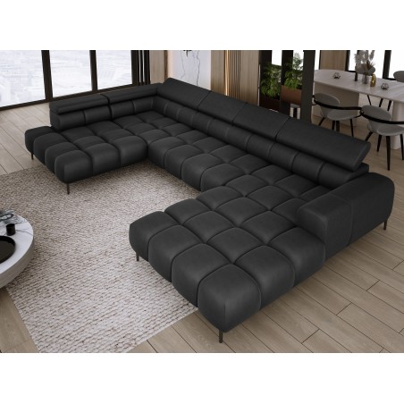 Narożnik PLAZA XL Lewostronny Tkanina SOLAR 99 WERSAL