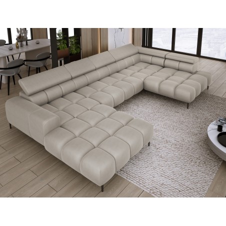 Narożnik PLAZA XL Prawostronny Tkanina SOLAR 16 WERSAL