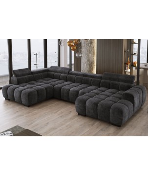 Narożnik BULL XL Lewostronny z elektryczną funkcją regulacji tkanina Eden 21 WERSAL