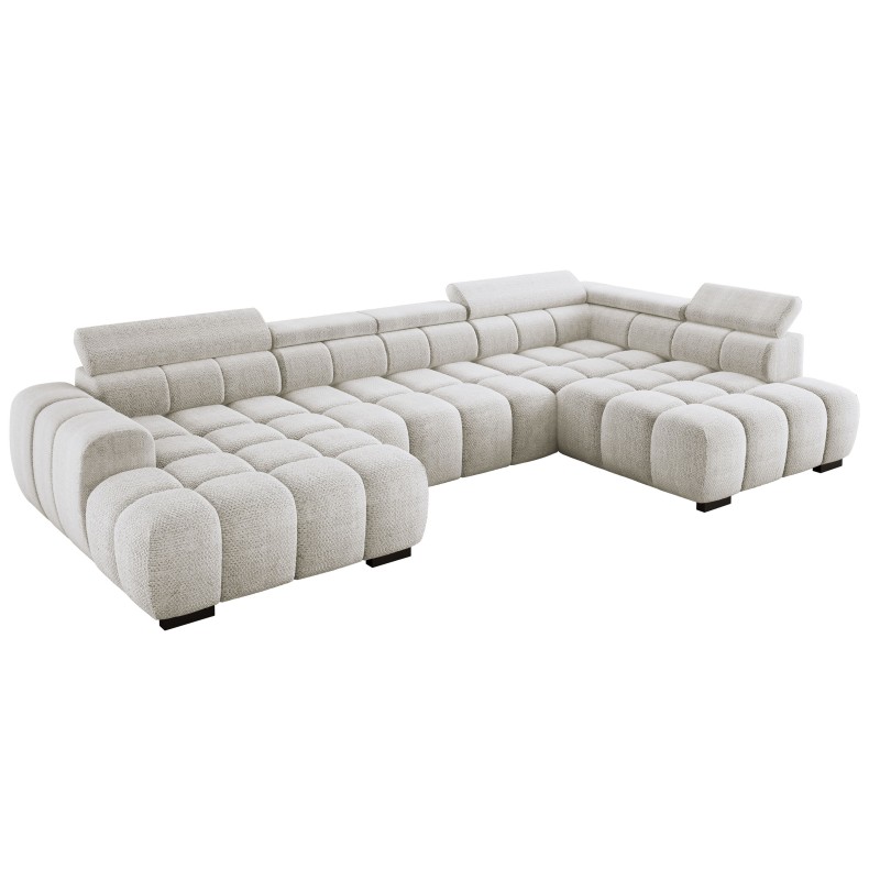 Narożnik BULL XL Prawostronny z elektryczną funkcją regulacji tkanina Eden 01 WERSAL