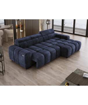 Narożnik BULL S - OMBO MINI Prawostronny z Elektryczną Regulacją EDEN 16