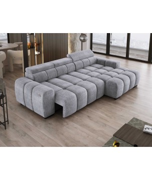 Narożnik BULL S - OMBO MINI Prawostronny z Elektryczną Regulacją EDEN 18