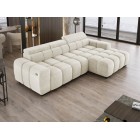 Narożnik BULL S - OMBO MINI Prawostronny z Elektryczną Regulacją EDEN 01