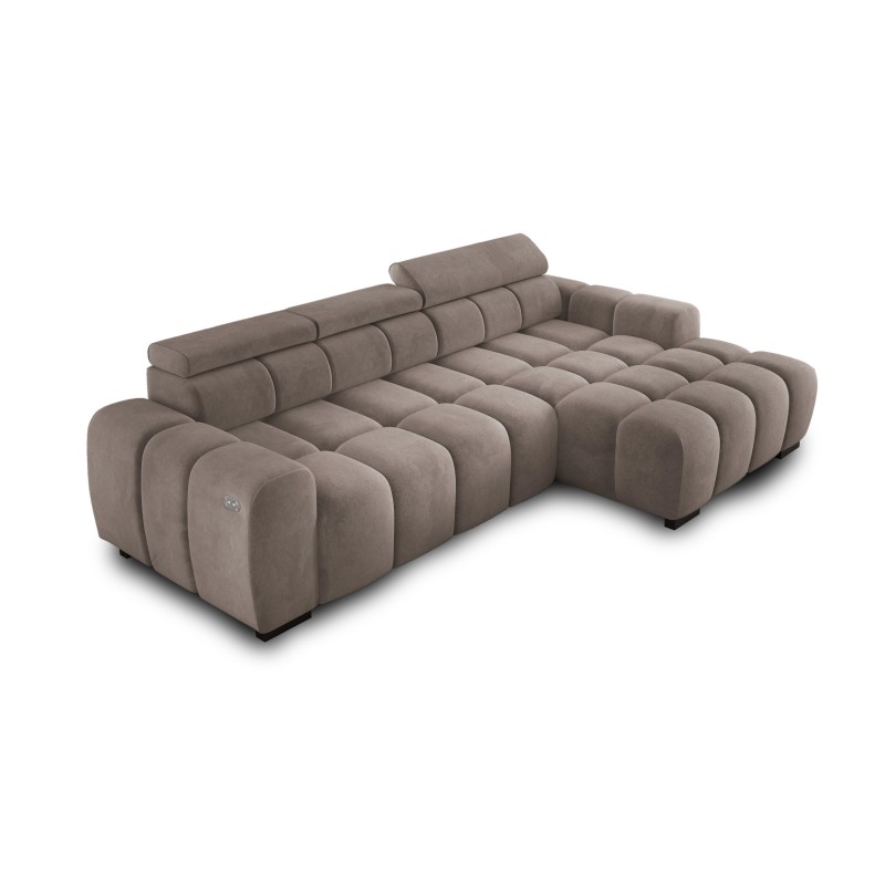 Narożnik OMBO S MINI Prawostronny z Elektryczną Regulacją SALVADOR 03