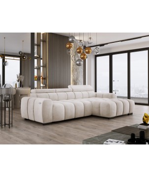 Narożnik OMBO S MINI Prawostronny z Elektryczną Regulacją SALVADOR 01