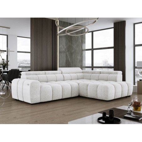 Narożnik BULL L Prawostronny z Elektryczną Regulacją EDEN 01 WERSAL