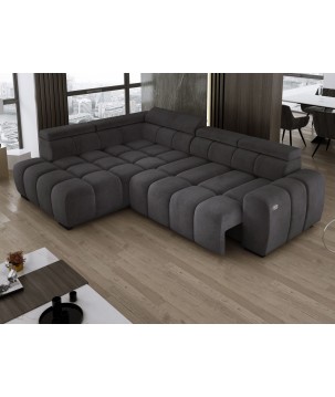 Narożnik BULL L Lewostronny z Elektryczną Regulacją SALVADOR 15 WERSAL