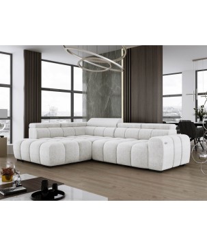 Narożnik BULL L Lewostronny z Elektryczną Regulacją EDEN 01 WERSAL