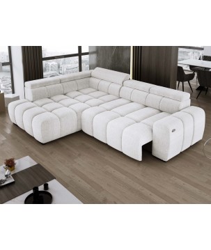 Narożnik BULL L Lewostronny z Elektryczną Regulacją EDEN 01 WERSAL