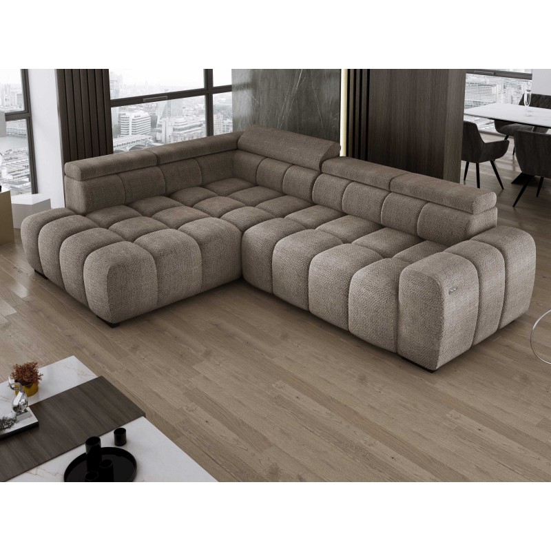 Narożnik BULL L Lewostronny z Elektryczną Regulacją EDEN 04 WERSAL