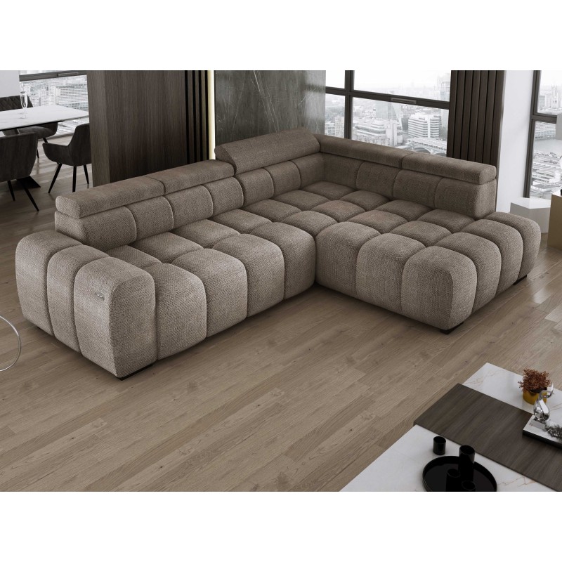 Narożnik BULL L Prawostronny z Elektryczną Regulacją EDEN 04 WERSAL