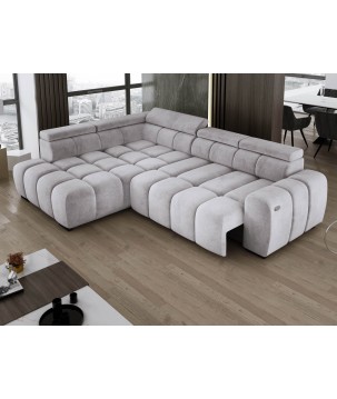 Narożnik BULL L Lewostronny z Elektryczną Regulacją SALVADOR 13 WERSAL