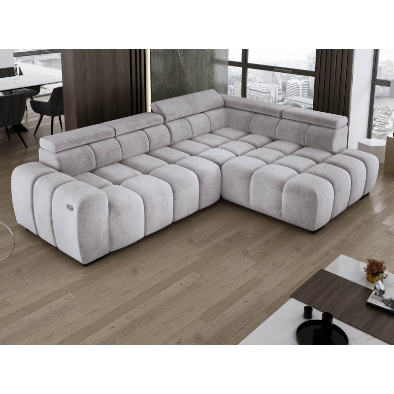 Narożnik BULL L Prawostronny z Elektryczną Regulacją SALVADOR 13 WERSAL