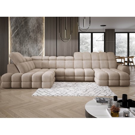 Narożnik TOLLO XL Lewostronny Elektryczna regulacja Tkanina ANTHOLOGY 04 WERSAL