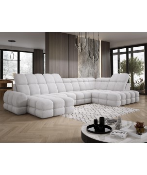 Narożnik TOLLO XL Prawostronny Elektryczna regulacja Tkanina ANTHOLOGY 15 WERSAL