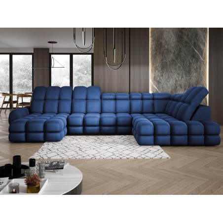 Narożnik TOLLO XL Prawostronny Elektryczna regulacja Tkanina SOLAR 79 WERSAL