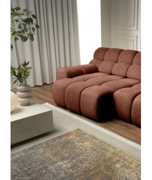 Kanapa Sofa Bigsofa CAMPILE w tkaninie EDEN 10 WERSAL
