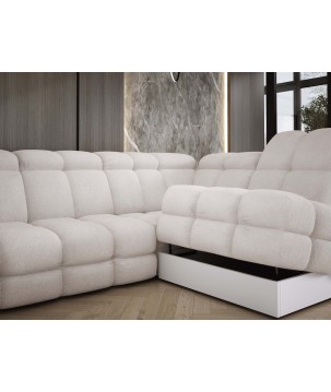 Narożnik TOLLO XL Lewostronny Elektryczna regulacja Tkanina ANTHOLOGY 01 WERSAL