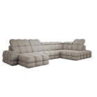 Narożnik TOLLO XL Prawostronny Elektryczna regulacja Tkanina SOLAR 16 WERSAL