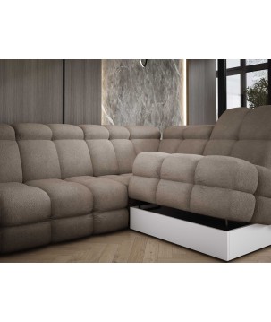 Narożnik TOLLO XL Lewostronny Elektryczna regulacja Tkanina ANTHOLOGY 06 WERSAL