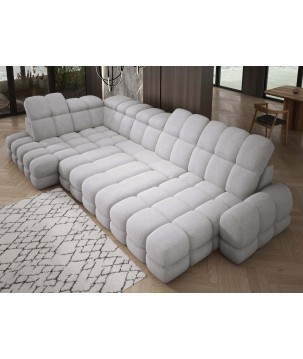 Narożnik TOLLO XL Lewostronny Elektryczna regulacja Tkanina ANTHOLOGY 17 WERSAL