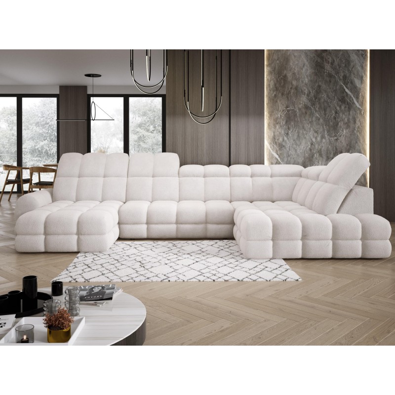 Narożnik TOLLO XL Prawostronny Elektryczna regulacja Tkanina ANTHOLOGY 01 WERSAL