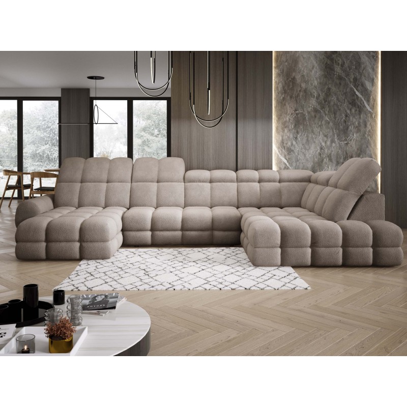 Narożnik TOLLO XL Prawostronny Elektryczna regulacja Tkanina ANTHOLOGY 06 WERSAL