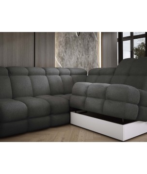 Narożnik TOLLO XL Prawostronny Elektryczna regulacja Tkanina ANTHOLOGY 18 WERSAL