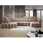 Narożnik TOLLO XL Lewostronny Elektryczna regulacja Tkanina SALVADOR 03 WERSAL