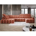 Narożnik TOLLO XL Lewostronny Elektryczna regulacja Tkanina SALVADOR 07 WERSAL