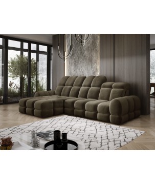 Narożnik TOLLO MINI S Lewostronny Elektryczna regulacja Salvador 10 WERSAL