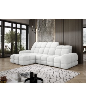 Narożnik TOLLO MINI S Lewostronny Elektryczna regulacja Bubble 01 WERSAL