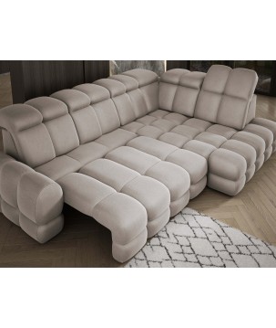 Narożnik TOLLO L Prawostronny Elektryczna regulacja Solar 16 WERSAL