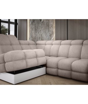 Narożnik TOLLO L Lewostronny Elektryczna regulacja Bubble 03 WERSAL