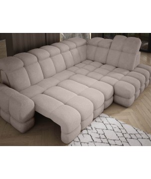 Narożnik TOLLO L Prawostronny Elektryczna regulacja Bubble 03 WERSAL