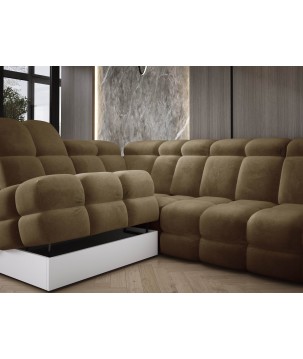 Narożnik TOLLO L Lewostronny Elektryczna regulacja Salvador 10 WERSAL