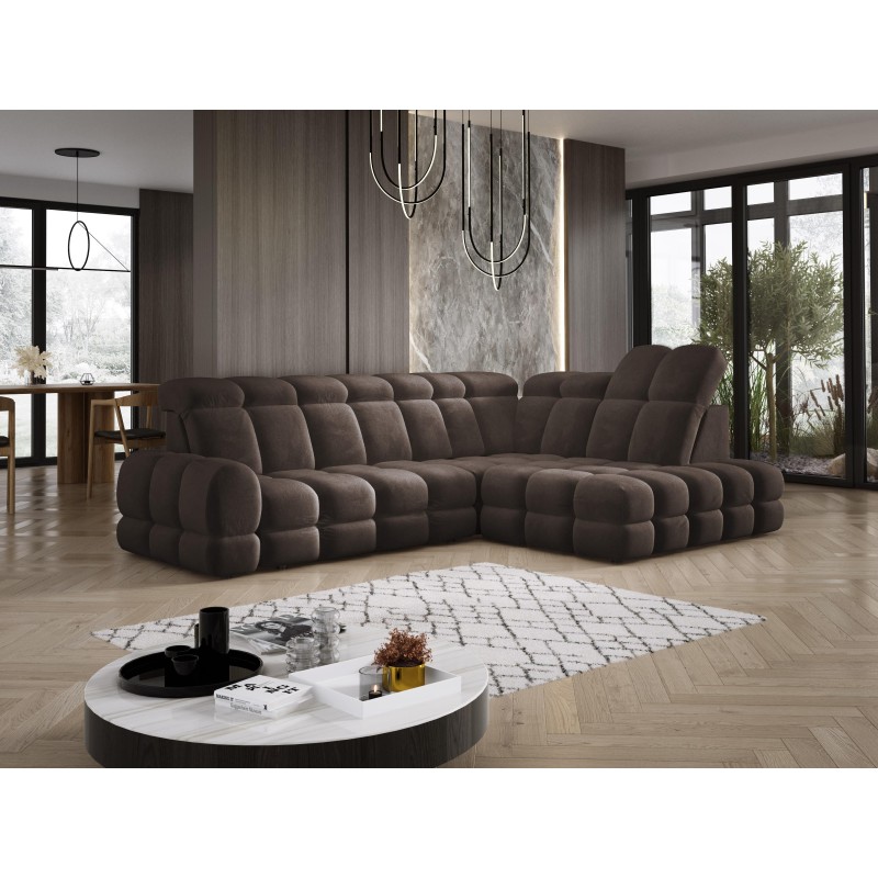 Narożnik TOLLO L Prawostronny Elektryczna regulacja Salvador 04 WERSAL