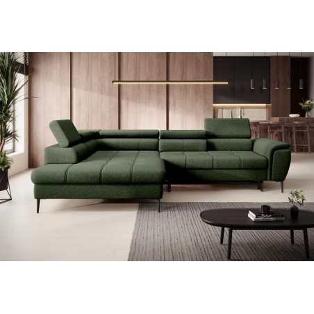 Narożnik DENVER L Lewostronny z funkcją spania Lewostronny w ktaninie SERENO 690 WERSAL